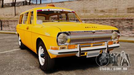 Táxi de Volga GAZ-24-02 para GTA 4