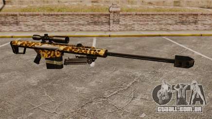 O Barrett M82 sniper rifle v9 para GTA 4