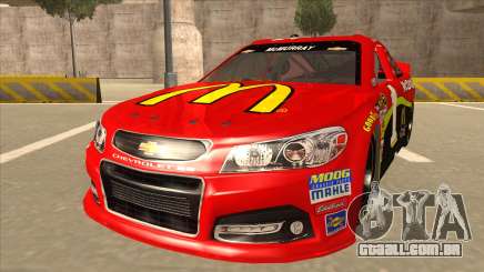 Chevrolet SS NASCAR No. 1 McDonalds para GTA San Andreas