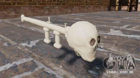 Lançador de granadas anti-tanque cabeça de osso para GTA 4