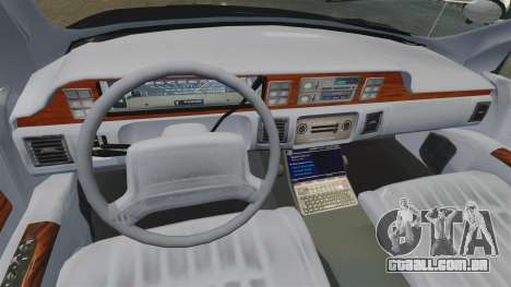 Chevrolet Caprice Police 1991 v2.0 LCPD para GTA 4