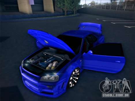 Nissan Skyline GTR para GTA San Andreas