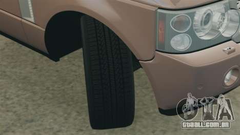 Range Rover TDV8 Vogue para GTA 4