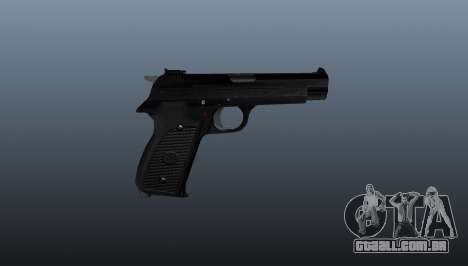 Pistola semi-automática SIG P210 para GTA 4