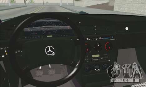 Mercedes-Benz 190E Evolution Police para GTA San Andreas