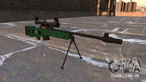 Rifle sniper SV-98 para GTA 4