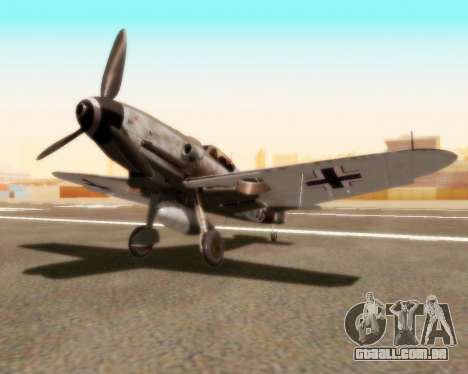 Bf-109 G10 para GTA San Andreas