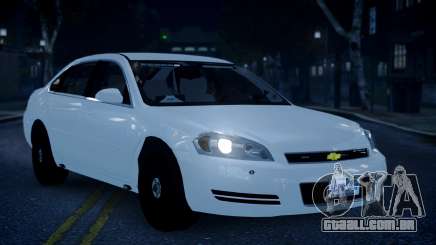 Chevy Impala Unmarked 2010 para GTA 4