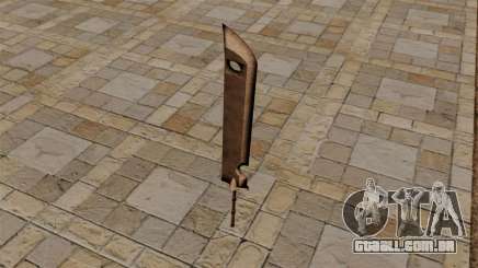 Espada de Zabuzy para GTA 4