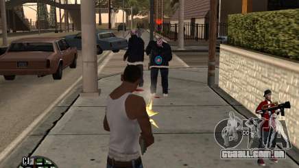 HUD The Ballas By Santiago para GTA San Andreas