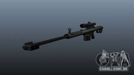calibre. 50 sniper rifle para GTA 4