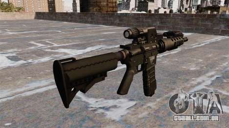 Automático M4 carbine tático para GTA 4
