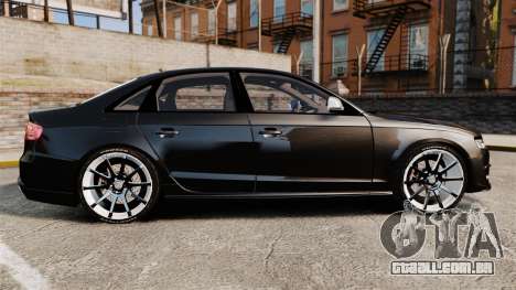 Audi S4 Unmarked Police [ELS] para GTA 4