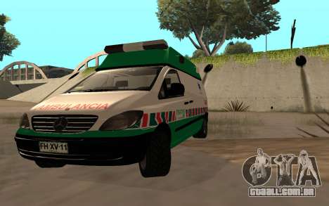 Mercedes-Benz Vito Ambulancia ACHS 2012 para GTA San Andreas