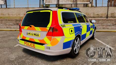 Volvo V70 Metropolitan Police [ELS] para GTA 4