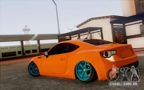 Toyota GT86 Lowstance para GTA San Andreas