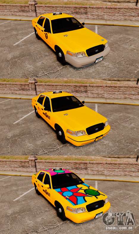 Ford Crown Victoria 1999 NYC Taxi v1.1 para GTA 4