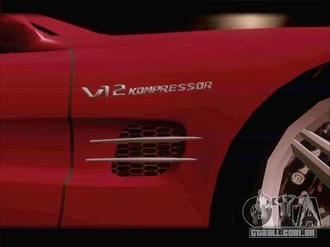 Mercedes SL500 v2 para GTA San Andreas