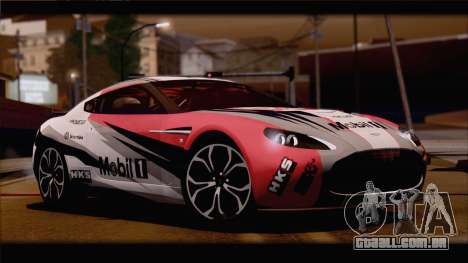 Aston Martin V12 Zagato 2012 [HQLM] para GTA San Andreas