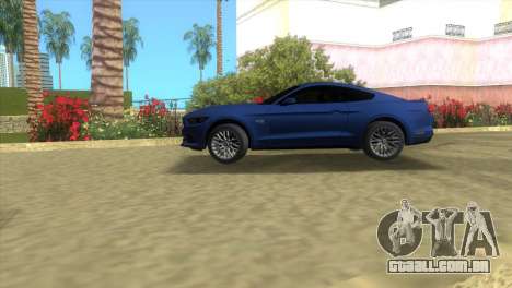 Ford Mustang GT 2015 para GTA Vice City