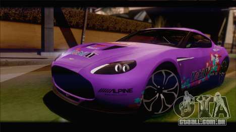 Aston Martin V12 Zagato 2012 [HQLM] para GTA San Andreas