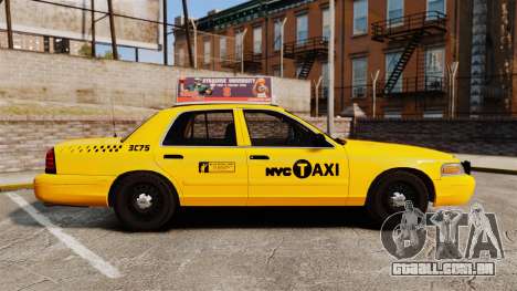 Ford Crown Victoria 1999 NYC Taxi v1.1 para GTA 4