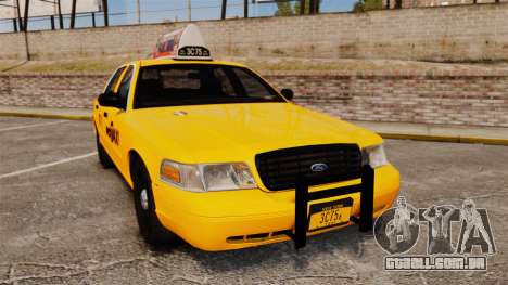 Ford Crown Victoria 1999 NYC Taxi v1.1 para GTA 4