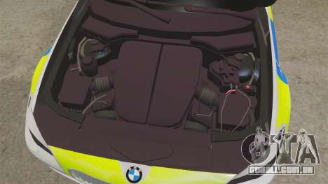 BMW 550d Touring Metropolitan Police [ELS] para GTA 4