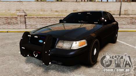 Ford Crown Victoria Stealth [ELS] para GTA 4