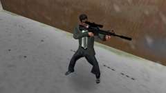 M4 com a arma de Sniper para GTA Vice City