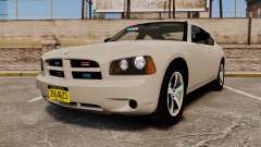 Dodge Charger Unmarked Police [ELS] para GTA 4