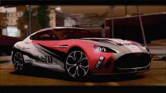 Aston Martin V12 Zagato 2012 [HQLM] para GTA San Andreas