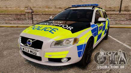 Volvo V70 Metropolitan Police [ELS] para GTA 4