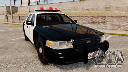 Ford Crown Victoria 1999 LAPD & GTA V LSPD para GTA 4