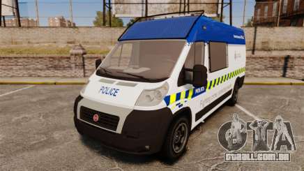 Fiat Ducato Manchester Police [ELS] para GTA 4