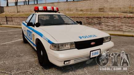 GTA V Police Vapid Cruiser NYPD para GTA 4
