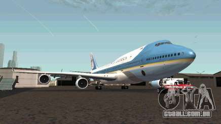 Boeing-747-400 Airforce one para GTA San Andreas