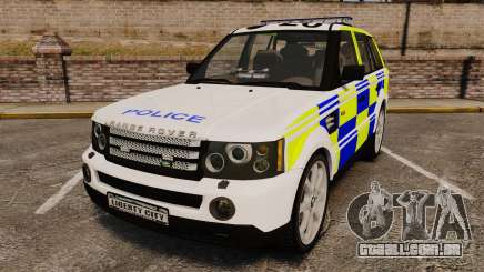 Range Rover Sport Metropolitan Police [ELS] para GTA 4