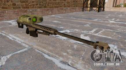 Rifle sniper Barrett M82A3 para GTA 4