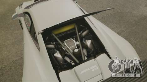 McLaren MP4-12C GT3 Blank para GTA 4