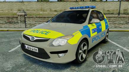 Hyundai i30 Metropolitan Police [ELS] para GTA 4