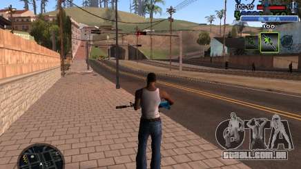 С-HUD Velho Sd para GTA San Andreas