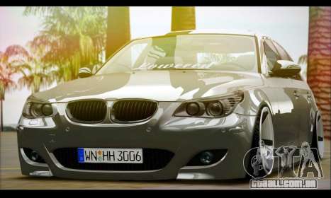 BMW M5 E60 Vossen para GTA San Andreas