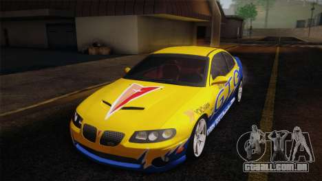 Pontiac GTO 2005 para GTA San Andreas