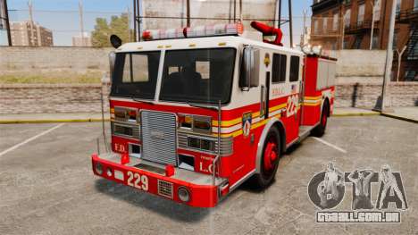 Fire Truck v1.4A FDLC [ELS] para GTA 4