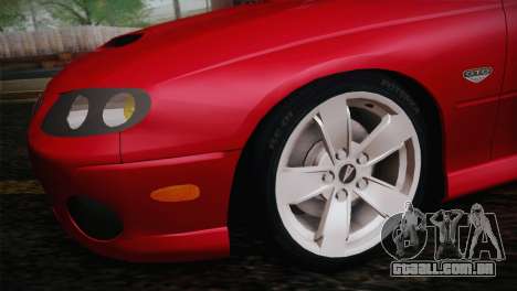 Pontiac GTO 2005 para GTA San Andreas