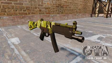 A metralhadora HK MP5 para GTA 4