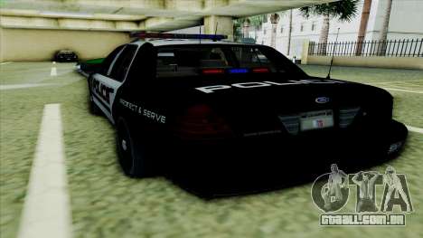 Ford Crown Victoria Police Interceptor para GTA San Andreas