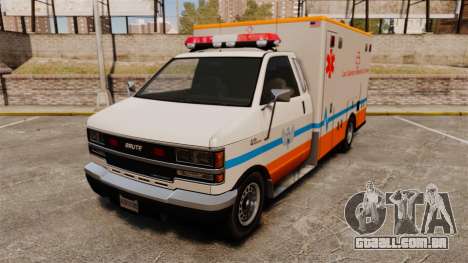 Brute LSMC Paramedic para GTA 4