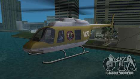 Helicóptero da polícia do GTA VCS para GTA Vice City